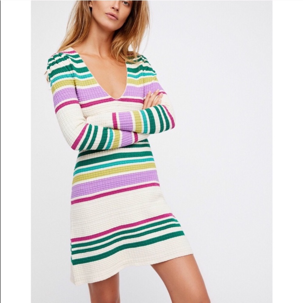 Free People Gidget Knit Sweater Dress